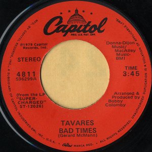 TAVARES / Bad Times [7INCH]