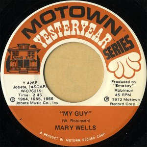 MARY WELLS / My Guy [7INCH]