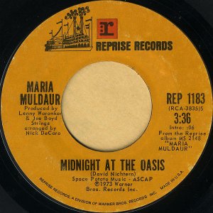 MARIA MULDAUR / Midnight At The Oasis [7INCH]