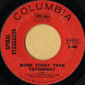 SPIRAL STARECASE / More Today Thann Yesterday [7INCH]