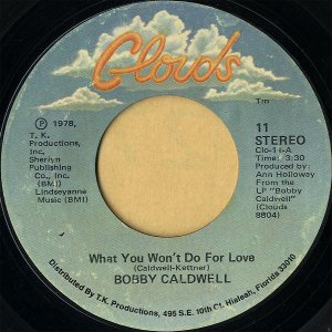 BOBBY CALDWELL / What You Won't Do For Love [7INCH]