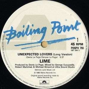 LIME / Unexpected Lovers [12INCH]