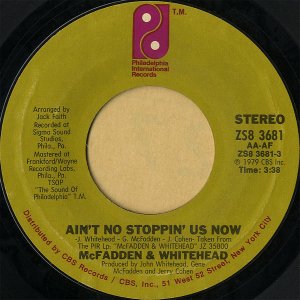 McFADDEN AND WHITEHEAD / Ain't No Stoppin' Us Now [7INCH]