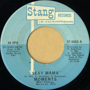 MOMENTS / Sexy Mama [7INCH]