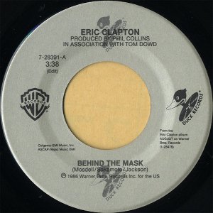 ERIC CLAPTON / Behind The Mask [7INCH]