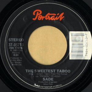 SADE / The Sweetest Taboo [7INCH]