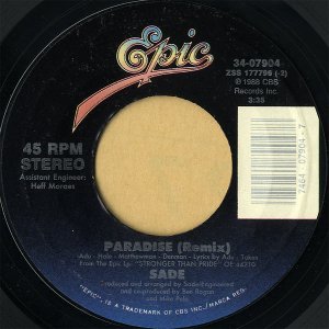 SADE / Paradise (Remix) [7INCH]