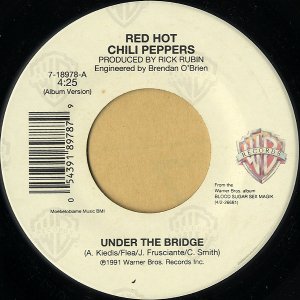 RED HOT CHILI PEPPERS / Under The Bridge [7INCH]