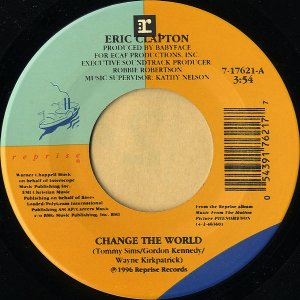 ERIC CLAPTON / Change The World [7INCH]