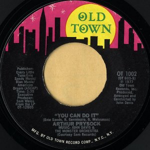 ARTHUR PRYSOCK / You Can Do It [7INCH]