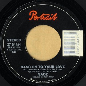 SADE / Hang On To Your Love [7INCH]