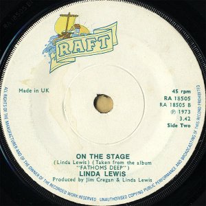 LINDA LEWIS / On The Stage [7INCH]