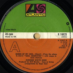 AVERAGE WHITE BAND / Queen Of My Soul [7INCH]