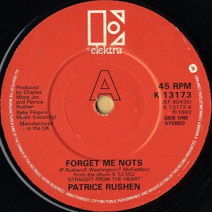 PATRICE RUSHEN / Forget Me Nots [7INCH]