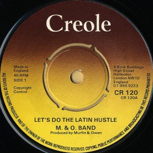 M & O BAND / Let's Do The Latin Hustle [7INCH]