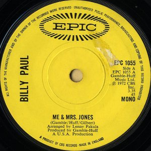 BILLY PAUL / Me And Mrs Jones [7INCH]