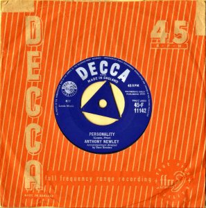 ANTHONY NEWLEY / Personality [7INCH]