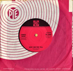 SANDIE SHAW / How Can You Tell [7INCH]