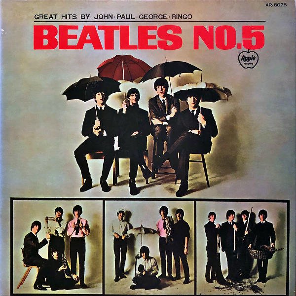 THE BEATLES ザ・ビートルズ / Beatles No.5 [LP] - レコード通販オンラインショップ | GADGET /  Disque.JP