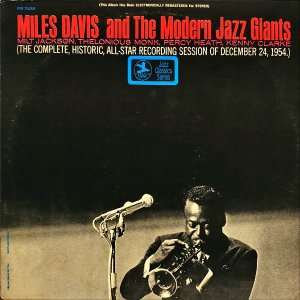 MILES DAVIS / Miles Davis And The Modern Jazz Giants [LP]