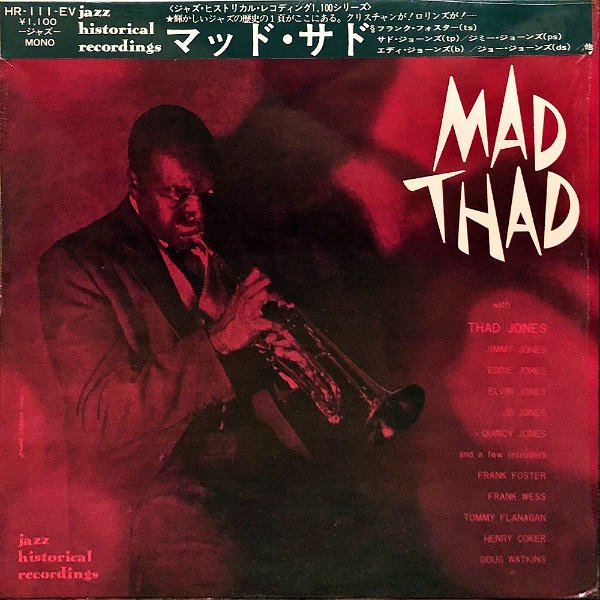 THAD JONES AND HIS ENSEMBLE / Mad Thad マッド・サド [LP