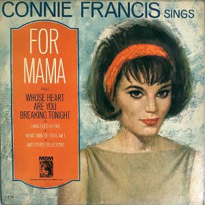 CONNIE FRANCIS / Sings For Mama [LP]