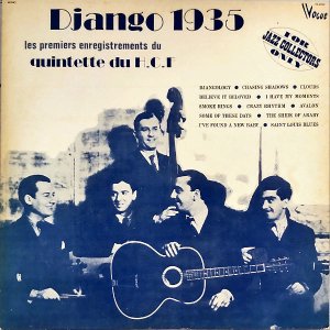 DJANGO REINHARDT / Django 1935 Les Premiers Enregistrements Du Quintette Du H.C.F. [LP]