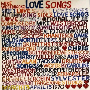 MIKE WESTBROOK / Love Songs [LP]