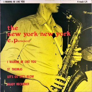 THE NEW YORK NEW YORK EXPERIENCE! / I Wanna Be Like You [12INCH]