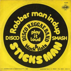 DISCO REGGAE BAND & BLACK SLATE / Sticks Man [7INCH]