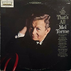 MEL TORME / That's All [LP]