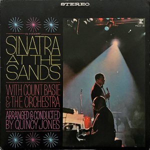 FRANK SINATRA WITH COUNT BASIE & THE ORCHESTRA フランク・シナトラ＆カウント・ベイシー楽団 / Sinatra At The Sands [LP]