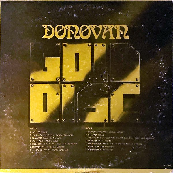 DONOVAN ドノバン / Gold Disc [LP] - レコード通販オンラインショップ