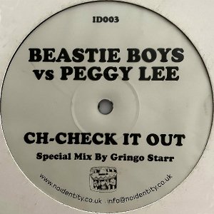 BEASTIE BOYS VS PEGGY LEE / Ch-Check It Out [12INCH]