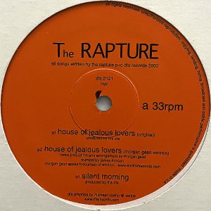 RAPTURE / House Of Jealous Lovers [12INCH]