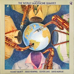 THE WORLD SAXOPHONE QUARTET / Steppin' With The World Saxophone Quartet [LP]