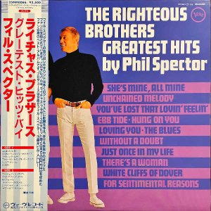 THE RIGHTEOUS BROTHERS 饤㥹֥饶 / Greatest Hits By PHIL SPECTOR 졼ƥȡҥåġХե롦ڥ [LP]