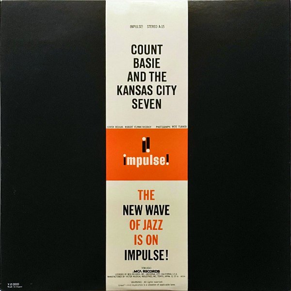 COUNT BASIE カウント・ベイシー / Kansas City 7 カンサス・シティ7