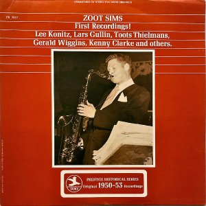 ZOOT SIMS / First Recordings! [LP]