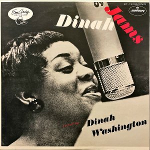 DINAH WASHINGTON ʡ亮ȥ󡦥եɡ֥饦 / Dinah Jams  [LP]