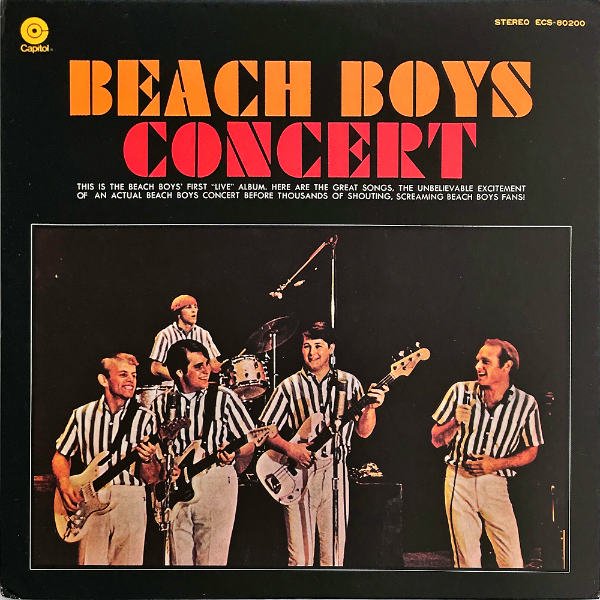 BEACH BOYS ビーチ・ボーイズ / Concert ビーチ・ボーイズ・コンサート 