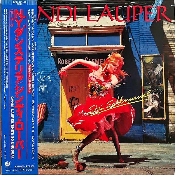 CYNDI LAUPER シンディ・ローパー / She's So Unusual N.Y.ダンス 