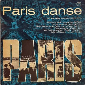 EDDY MERS AND HIS ORCHESTRA エディ・メルスとシャンリゼー・オーケストラ / Paris Danse アロー・パリ [LP]