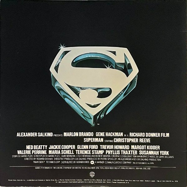 SOUNDTRACK / Superman The Movie スーパーマン [LP] - レコード通販 