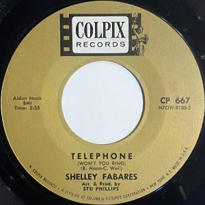 SHELLEY FABARES / Telephone (C/W: Big Star) [7INCH]