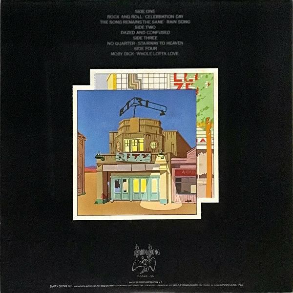 LED ZEPPELIN レッド・ツェッペリン / The Soundtrack From The Film The Song Remains The  Same 永遠の詩 [LP] - レコード通販オンラインショップ | GADGET / Disque.JP