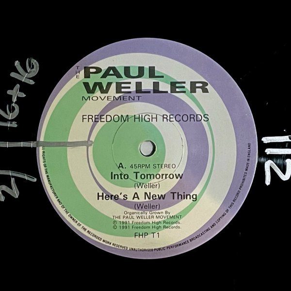 THE PAUL WELLER MOVEMENT / Into Tomorrow [12INCH] - レコード通販