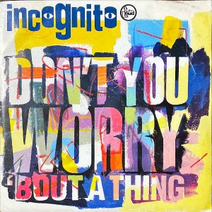 INCOGNITO / Don't You Worry 'Bout A Thing [7INCH]