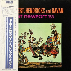 LAMBERT, HENDRICKS AND BAVAN Сȡإɥå٥ / At Newport '63 [LP]