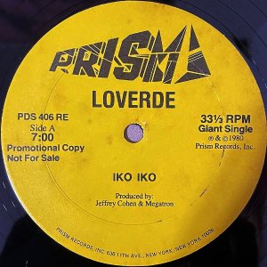 LOVERDE / Iko Iko [12INCH]